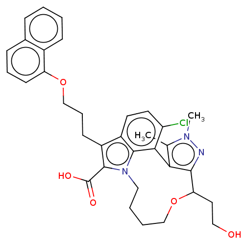 Chemical structure of BindingDB Monomer ID 571467