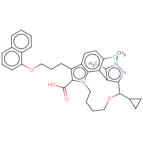 Chemical structure of BindingDB Monomer ID 571471