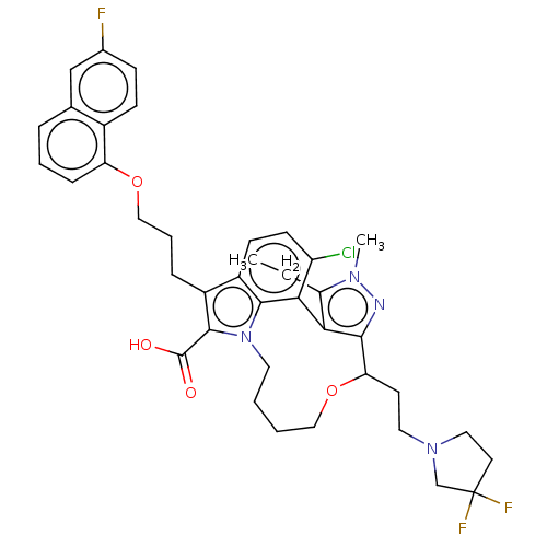 Chemical structure of BindingDB Monomer ID 571491