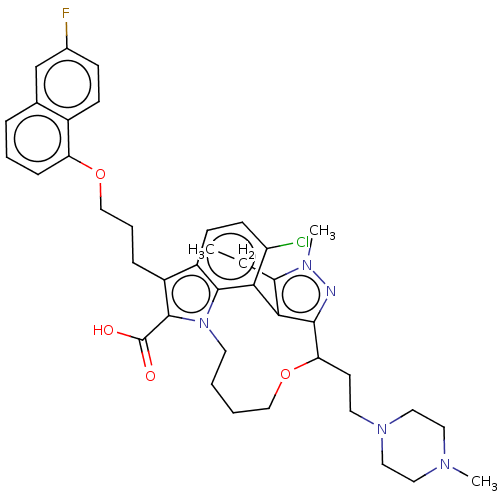 Chemical structure of BindingDB Monomer ID 571507