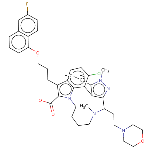 Chemical structure of BindingDB Monomer ID 571528