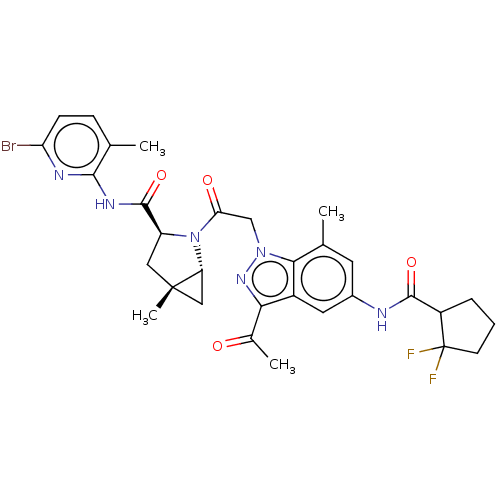 Chemical structure of BindingDB Monomer ID 571614