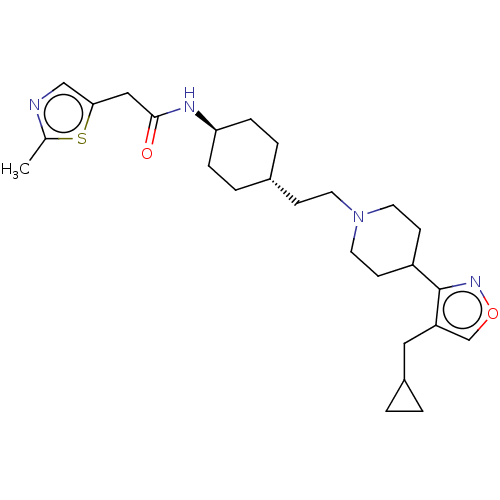 Chemical structure of BindingDB Monomer ID 571854