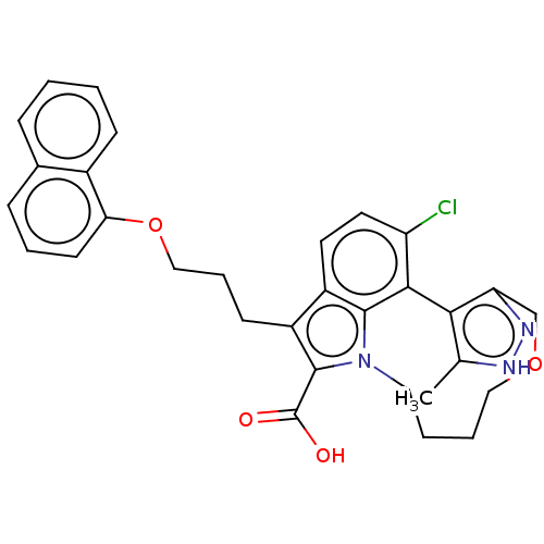 Chemical structure of BindingDB Monomer ID 572173