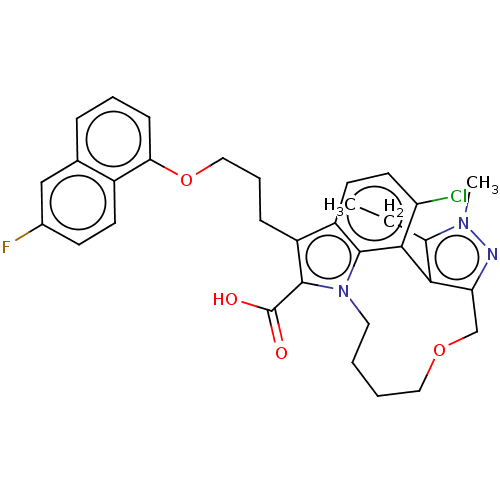 Chemical structure of BindingDB Monomer ID 572184