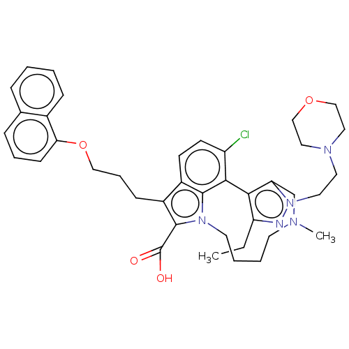 Chemical structure of BindingDB Monomer ID 572192