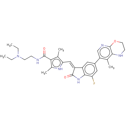 Chemical structure of BindingDB Monomer ID 573164