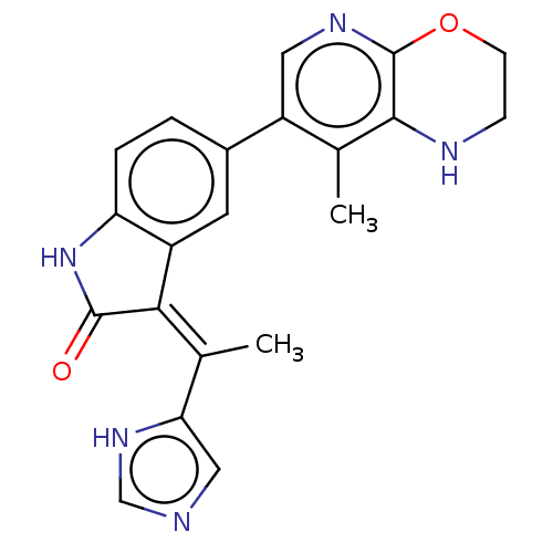 Chemical structure of BindingDB Monomer ID 573166