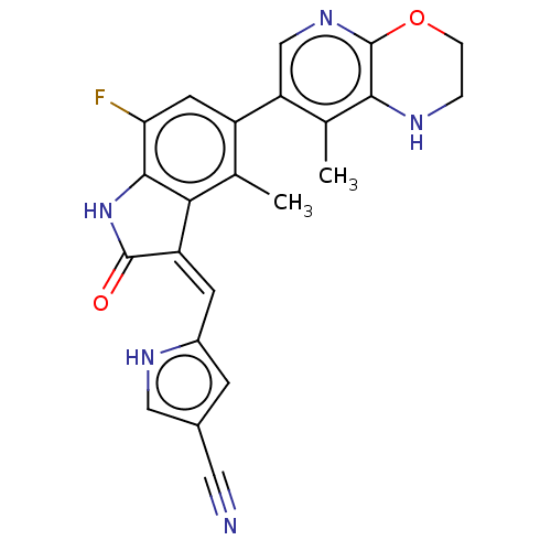 Chemical structure of BindingDB Monomer ID 573167