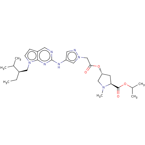 Chemical structure of BindingDB Monomer ID 575202