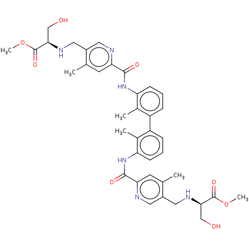 Chemical structure of BindingDB Monomer ID 575519