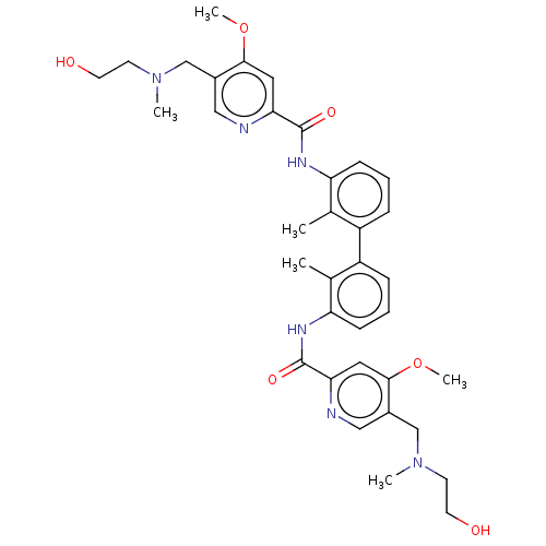 Chemical structure of BindingDB Monomer ID 575553