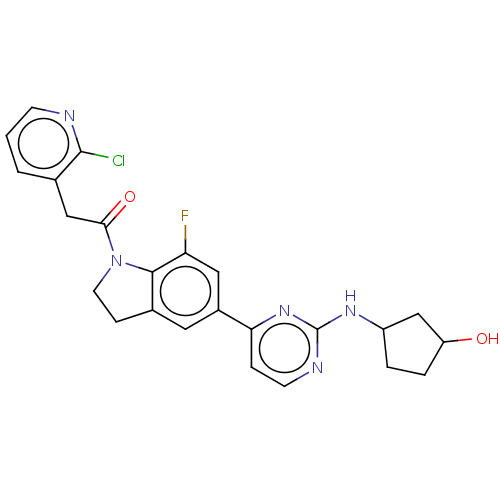 Chemical structure of BindingDB Monomer ID 575735