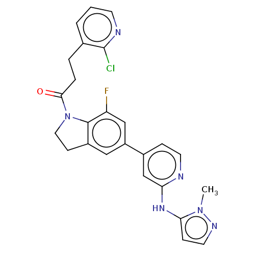 Chemical structure of BindingDB Monomer ID 575774