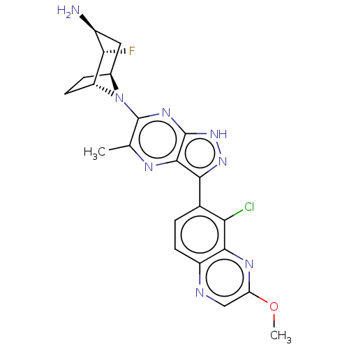 Chemical structure of BindingDB Monomer ID 575964