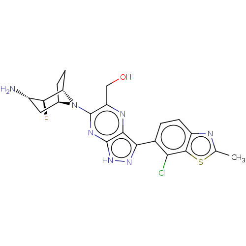 Chemical structure of BindingDB Monomer ID 576009