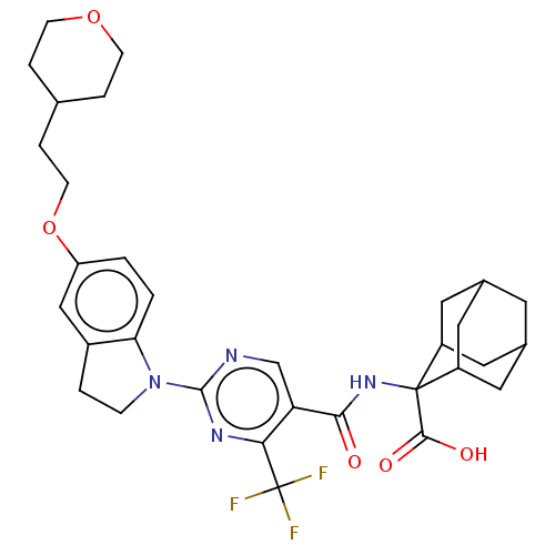 Chemical structure of BindingDB Monomer ID 576180