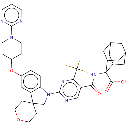 Chemical structure of BindingDB Monomer ID 576182