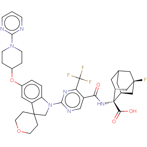 Chemical structure of BindingDB Monomer ID 576186