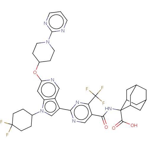 Chemical structure of BindingDB Monomer ID 576189