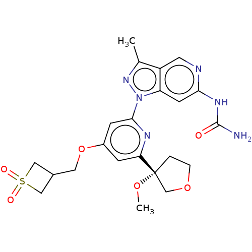Chemical structure of BindingDB Monomer ID 576254