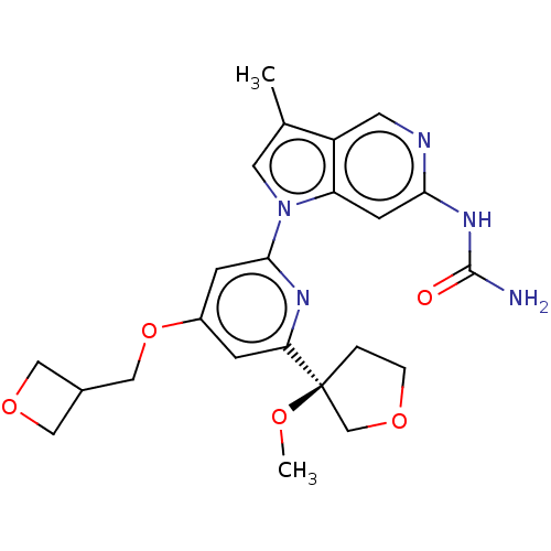Chemical structure of BindingDB Monomer ID 576257