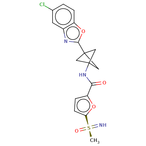 Chemical structure of BindingDB Monomer ID 576356