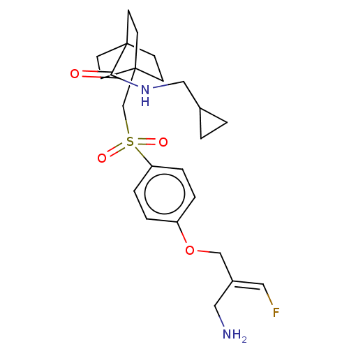 Chemical structure of BindingDB Monomer ID 576535