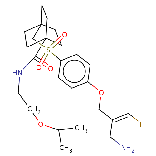 Chemical structure of BindingDB Monomer ID 576537