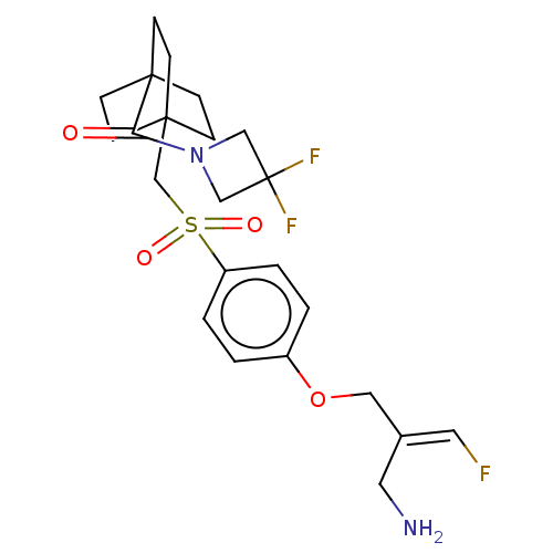 Chemical structure of BindingDB Monomer ID 576541