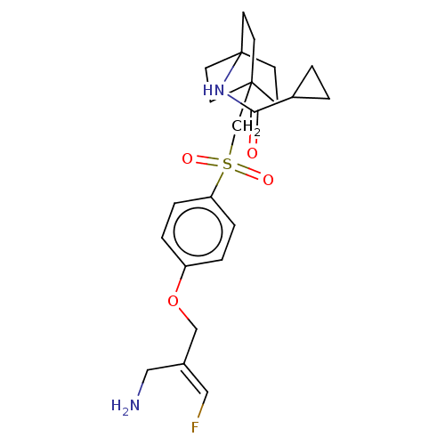 Chemical structure of BindingDB Monomer ID 576545