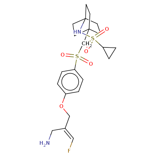 Chemical structure of BindingDB Monomer ID 576550