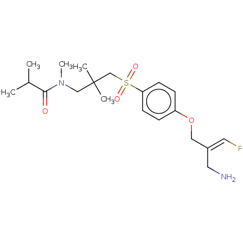 Chemical structure of BindingDB Monomer ID 576565
