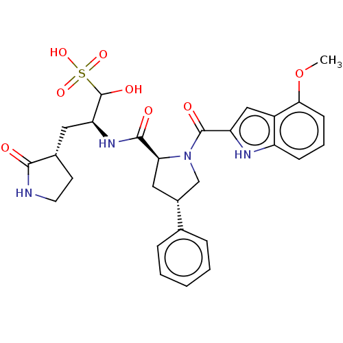 Chemical structure of BindingDB Monomer ID 577159