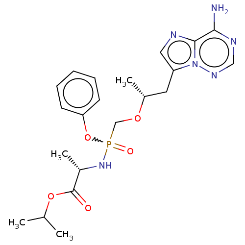 Chemical structure of BindingDB Monomer ID 577460