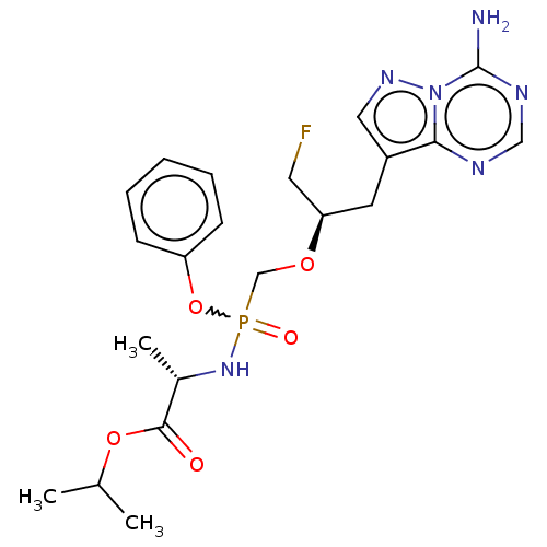 Chemical structure of BindingDB Monomer ID 577462