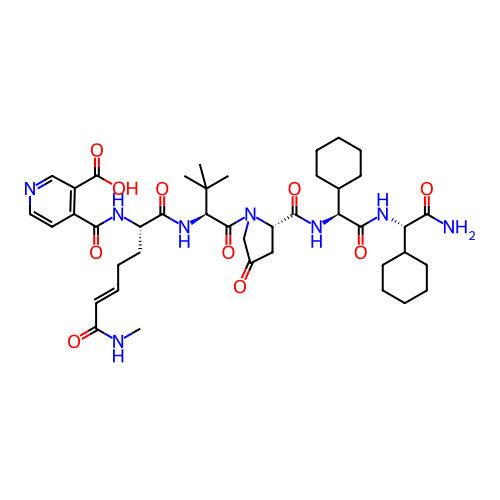 Chemical structure of BindingDB Monomer ID 577499
