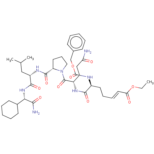 Chemical structure of BindingDB Monomer ID 577529