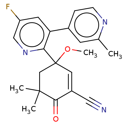 Chemical structure of BindingDB Monomer ID 578556