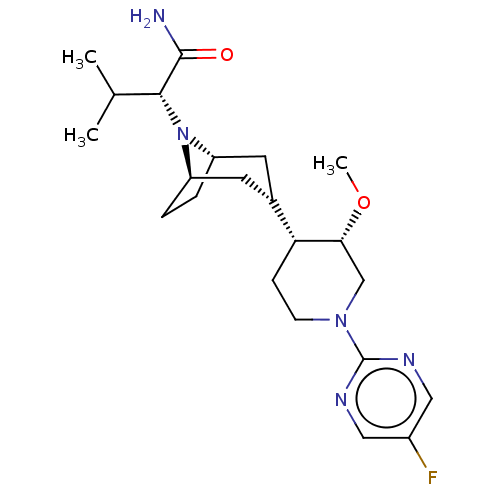 Chemical structure of BindingDB Monomer ID 579108