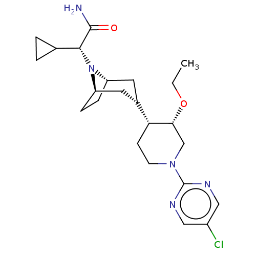 Chemical structure of BindingDB Monomer ID 579109