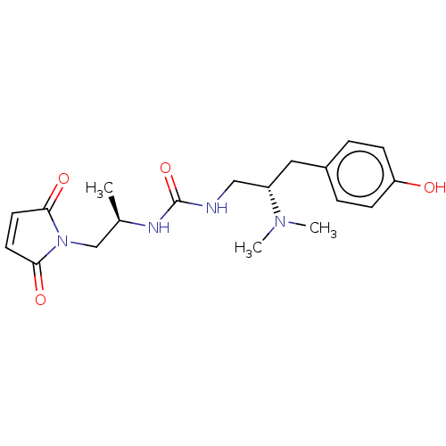 Chemical structure of BindingDB Monomer ID 579545
