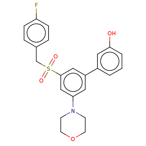 Chemical structure of BindingDB Monomer ID 580829