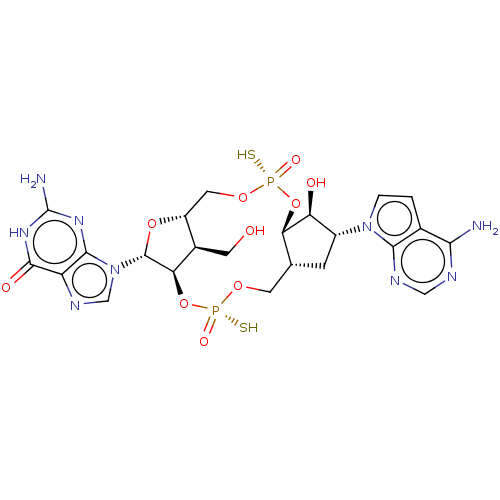 Chemical structure of BindingDB Monomer ID 581015
