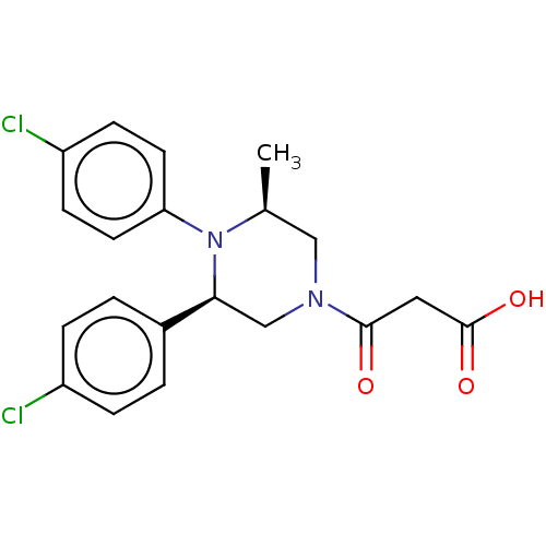 Chemical structure of BindingDB Monomer ID 581332