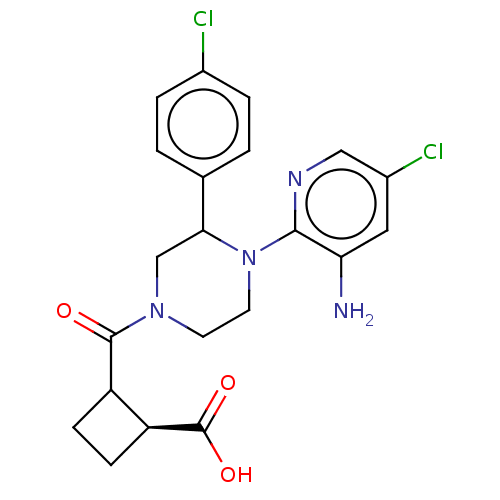 Chemical structure of BindingDB Monomer ID 581342