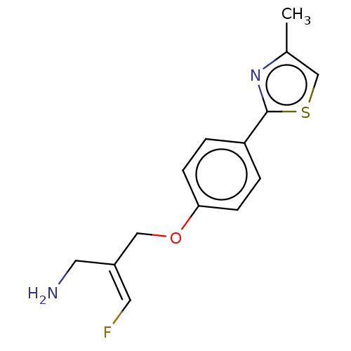 Chemical structure of BindingDB Monomer ID 581380