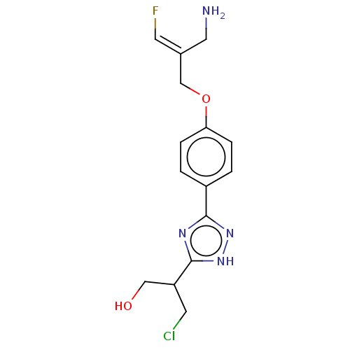 Chemical structure of BindingDB Monomer ID 581414