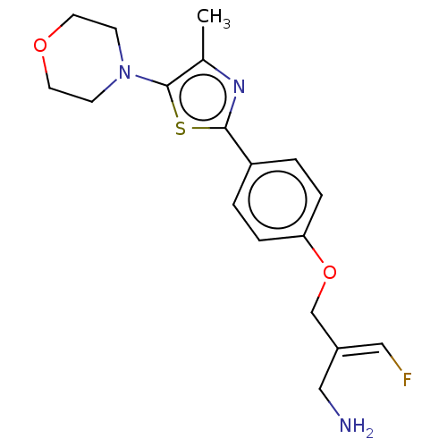 Chemical structure of BindingDB Monomer ID 581432