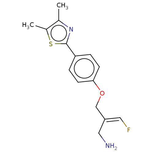 Chemical structure of BindingDB Monomer ID 581439